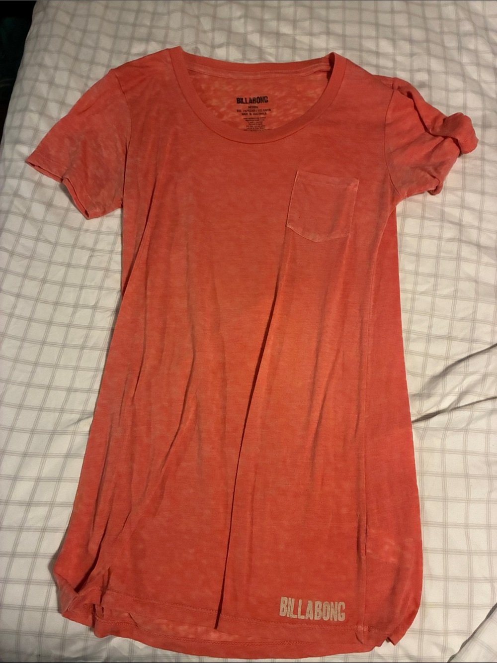 Billabong Coral Short Sleeve Pocket Tunic